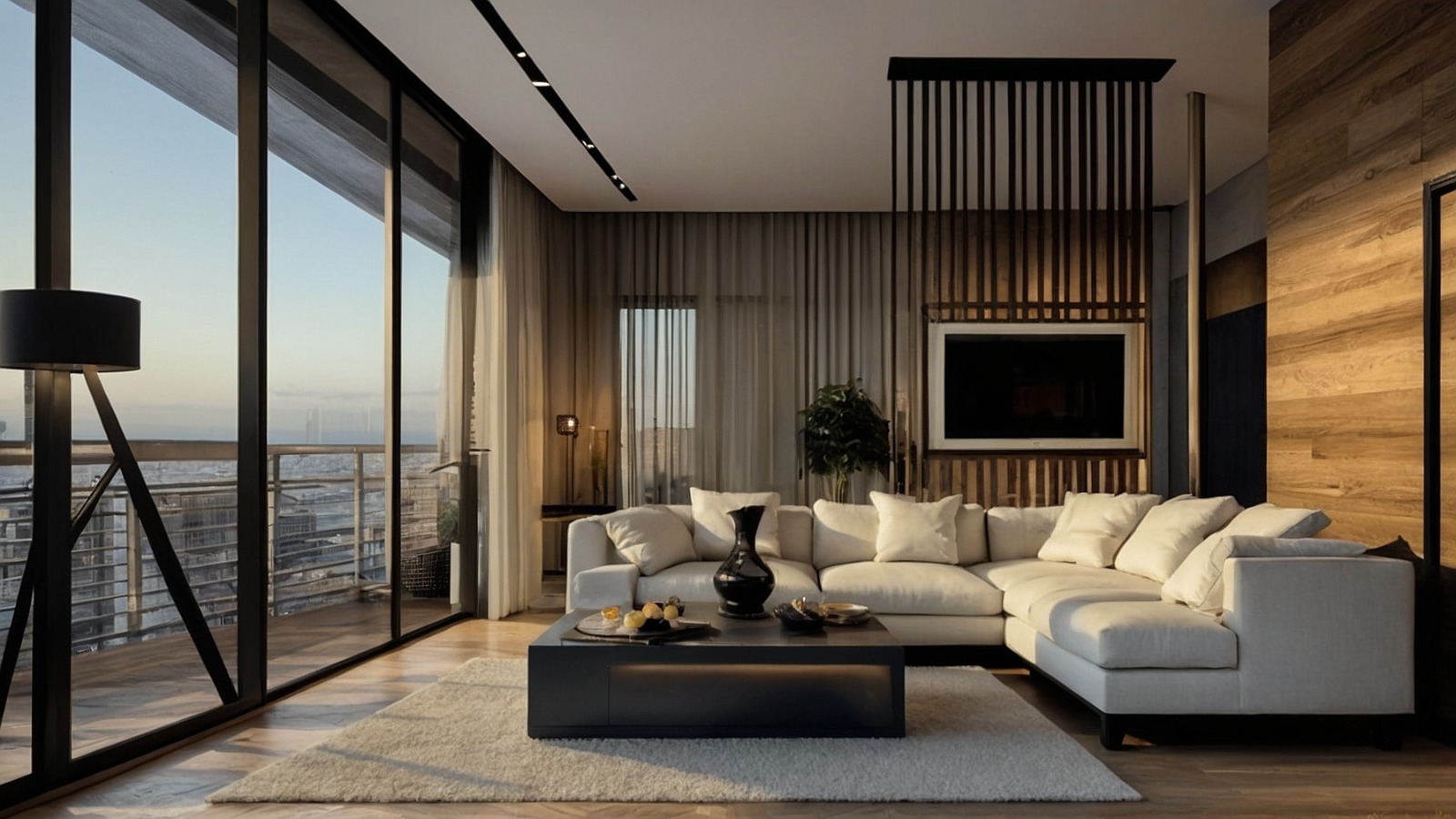 Living room contemporâneo