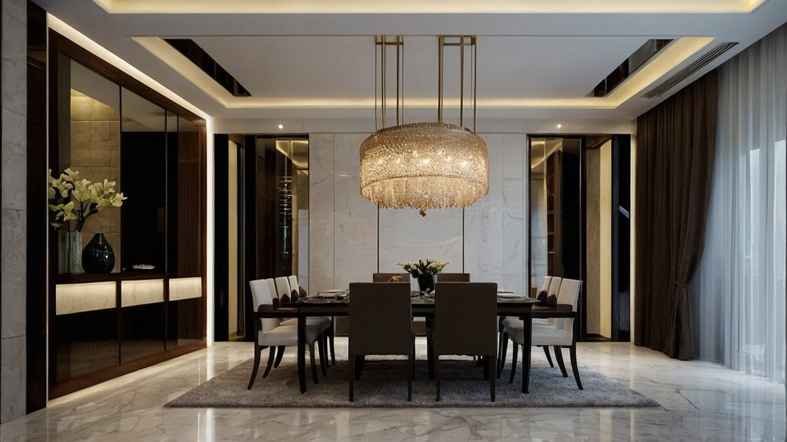 Sala de jantar elegante