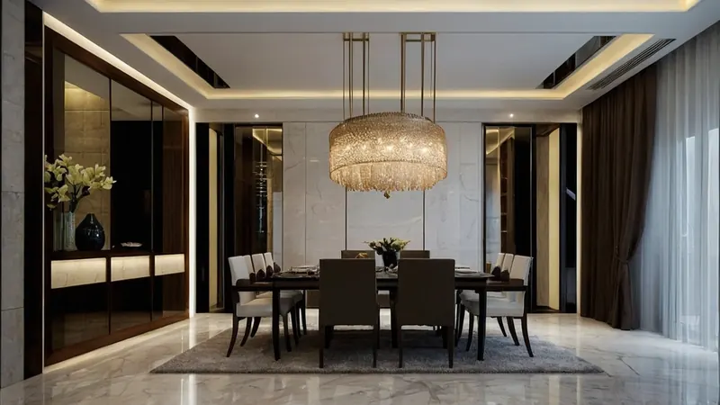 Sala de jantar elegante